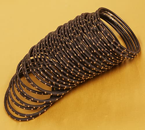 Touchstone Colorful Bangle Collection Indian Bollywood Alloy Metal Golden Glaze Wrist Enhancing Designer Jewelry Bangle Bracelets for Women.3