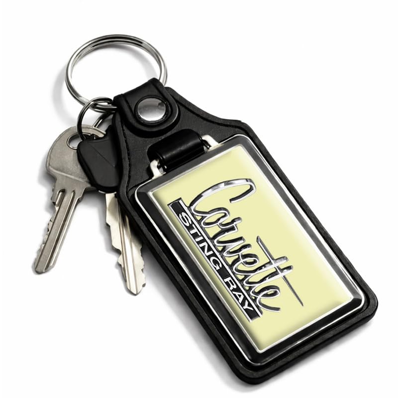 Image of Brotherhood Car Key Chain for Corvette - Classic Models Keychain for Men and Women Gift Key Ring Key Chain