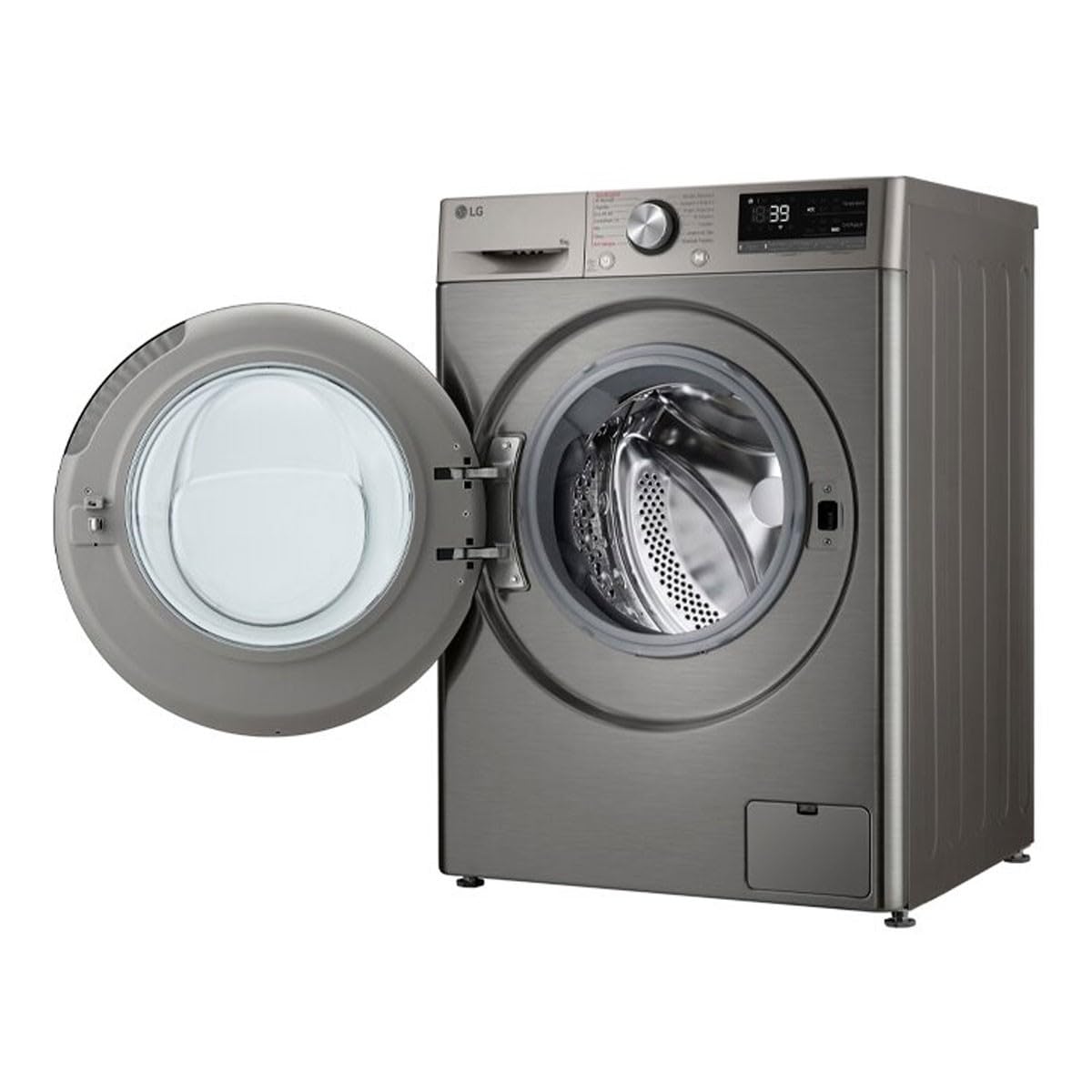 LG Lavadora F4WR709SGS 9 kg Gris