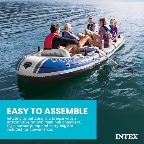Image of Intex Excursion Inflatable Boat Series