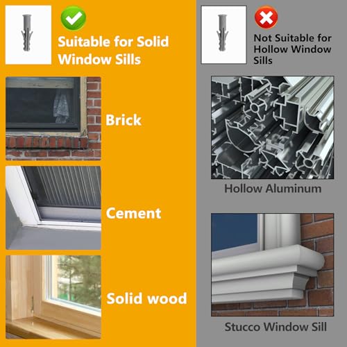 LBG Products Window Air Conditioner Bracket,Heavy Duty AC Support with 2 Arms,Up to 200lbs,Fit 5,000-22,000 BTU AC Units,Easy to Assemble Window AC Brackets