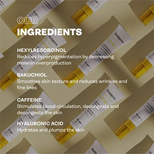 NUBIANCE, EYE RE-7, 15ml, Multi-corrective eye contour, Anti-dark circle, Anti-puffiness, Firming and anti-oxidant - Image 3