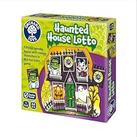 Orchard Toys Halloween Bingo, small and compact game, great for travel, simple gameplay, for kids age 3-6