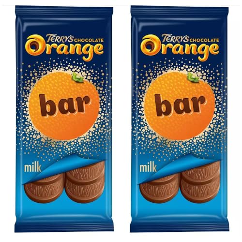 2x 90g Terrys Chocolate Orange Milk Bar Bundled by GetInStyle Shop