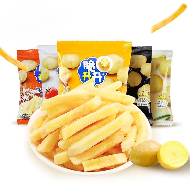 Amazon.co.jp: 脆升升香脆薯条 フライドポテト ポテトチップス