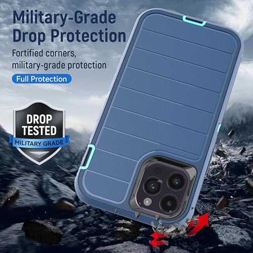 Coque anti-chute iPhone 14 Pro robuste pour éviter la casse d'écran et d'objectif