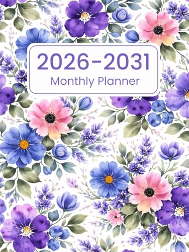 2026-2031 Monthly Planner: six Year Organizer for Goals, Tasks and Habits image 2