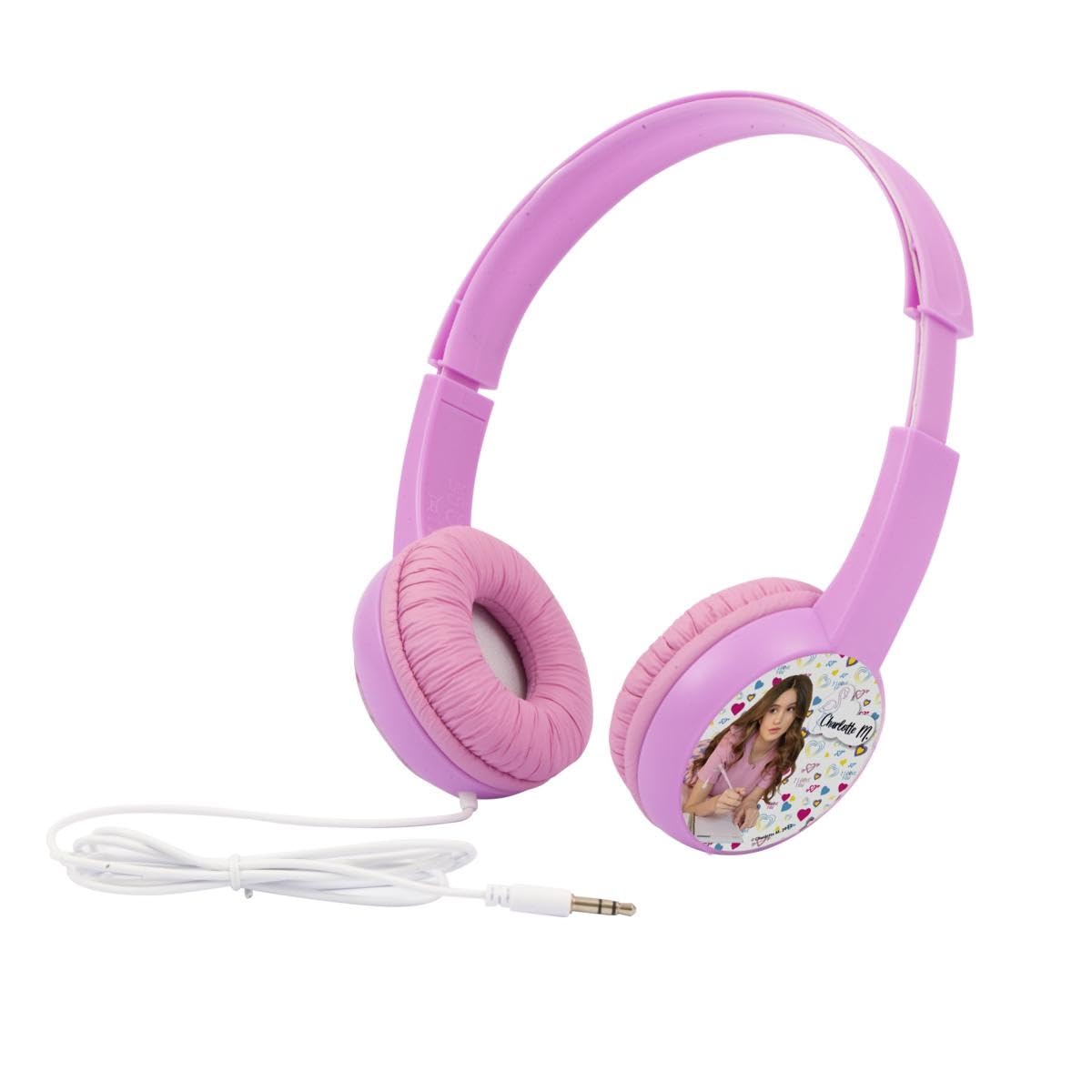 Giochi Preziosi - Charlotte M-Headphone for Listening to Your Favorite Music, with Padded Ear Pads and Adjustable Headband for Comfortable Listening, Multicolor, CHR07000