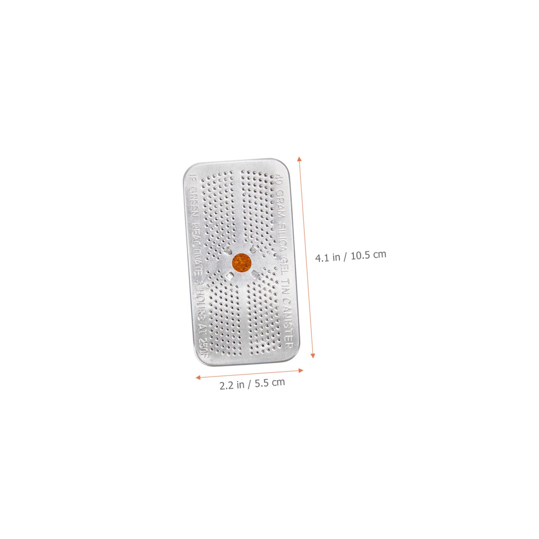 Sachets Déshydratants en Silice Boîte Aluminium Réutilisables, 40g 5 Pièces