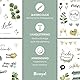 BIROYAL Sticker Hochzeit Gästebuch (180 Motive), 9 Seiten, Aufkleber hochzeit für Gästebuch Fotoalbum oder Scrapbook Wedding Deko, Sticker Fotoalbum Liebe