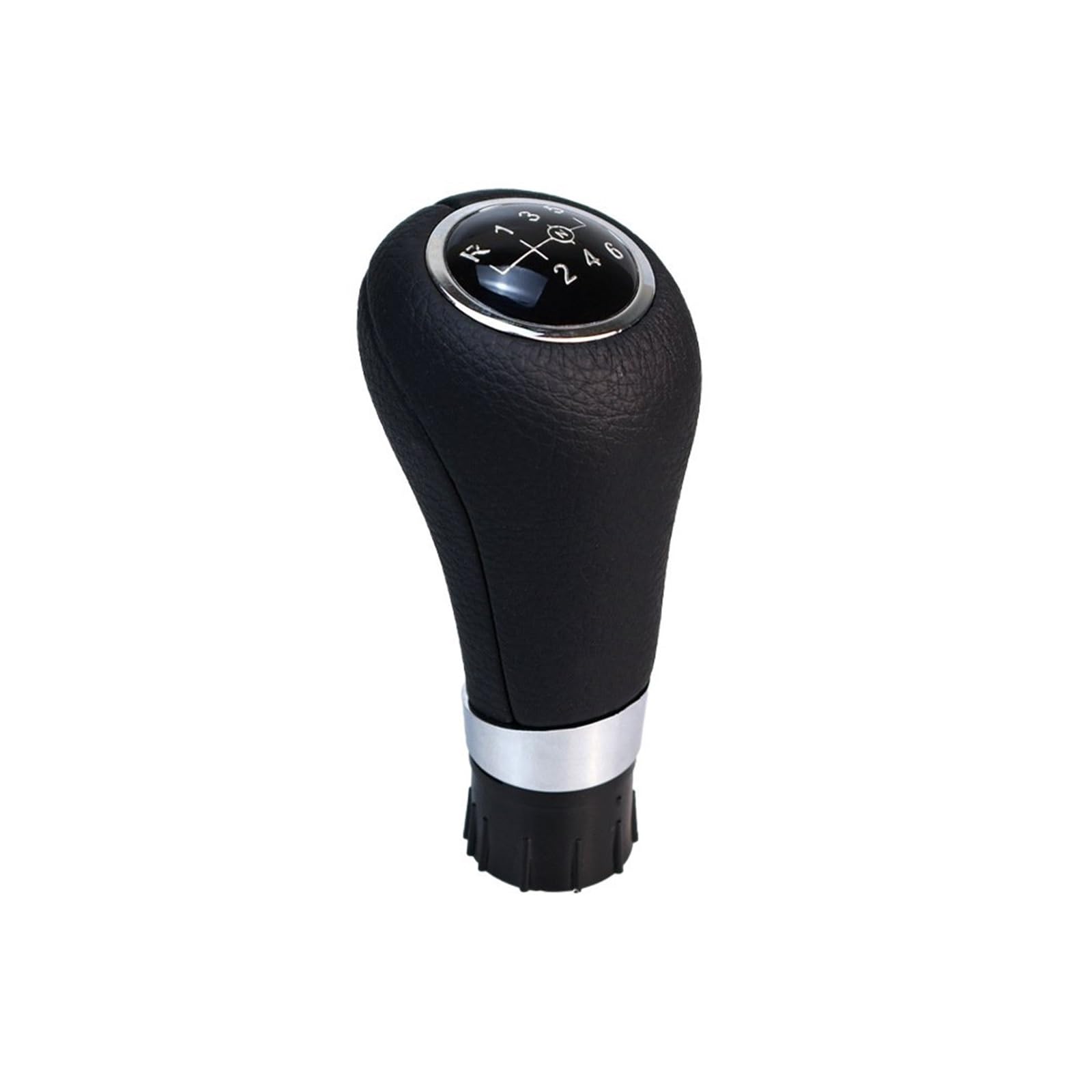 MEUMIR Car Gear Knob Stick Shifter for Benz W204 C204 C63 C300 2008-2014 6 Speed Manual Gear Shift Knob Handle Decoration Accessories(A)