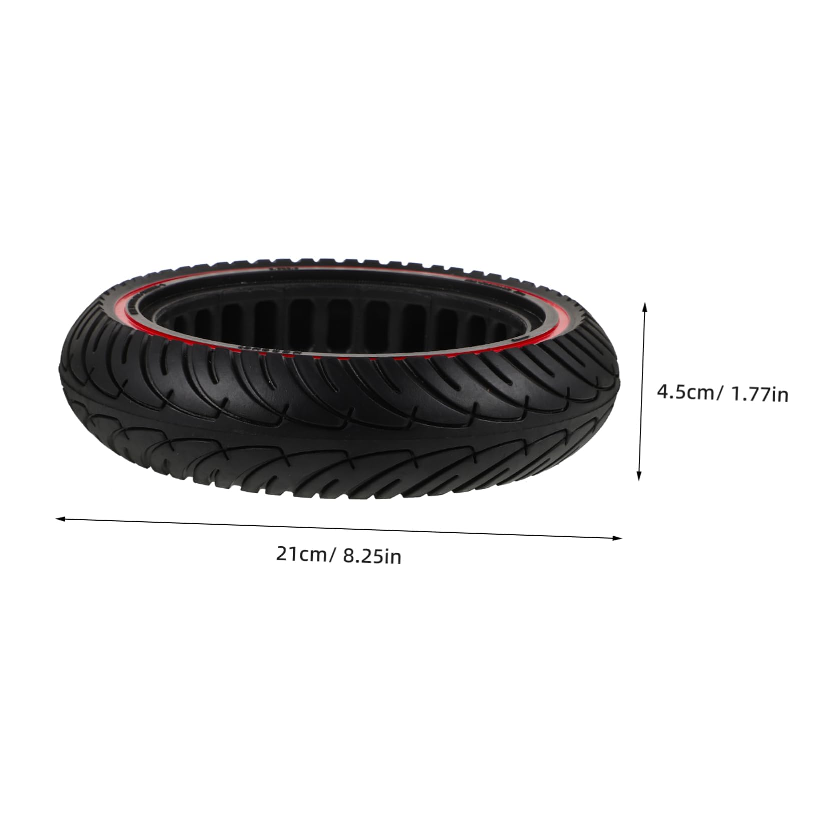 Roue de Remplacement pour Trottinette Électrique 8,5 Non Gonflable en Polyuréthane Accessoire Solide pour M365/Pro/1S pour Trottinettes Électriques en Milieu Urbain