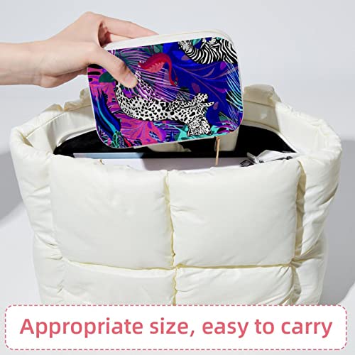 Boîte à bijoux portable avec compartiments pour bagues et colliers - 7