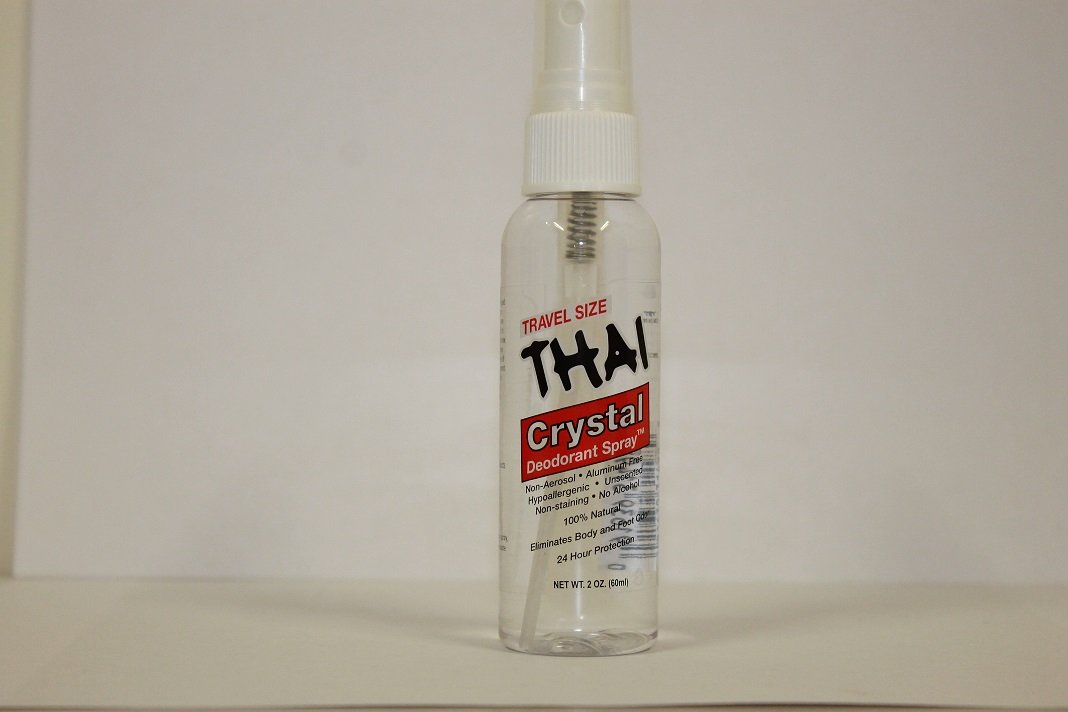Travel Sized Crystal Mist Body Spray, Unscented, 2 Fluid Ounce