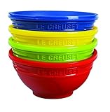 Le Creuset Silicone 1/4-Cup Pinch Bowls, Set of 4, Multi-Colored