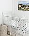 Crib Sheets Neutral - Fitted Baby Crib Sheets Bed for Girl Boy - 2 Pack Standard & Toddler Mattress (Farm Animals) - Buttery Soft Organic Cotton Blend