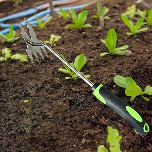 Azadón manual para plantas y malezas jardín 37 cm miniatura 7