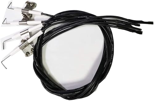 Miniatura 2 de Kit de encendido duradero electrodo de cerámica con cable de encendido de repuesto para Centro, Charbroil y otros modelos de parrilla de gas, juego