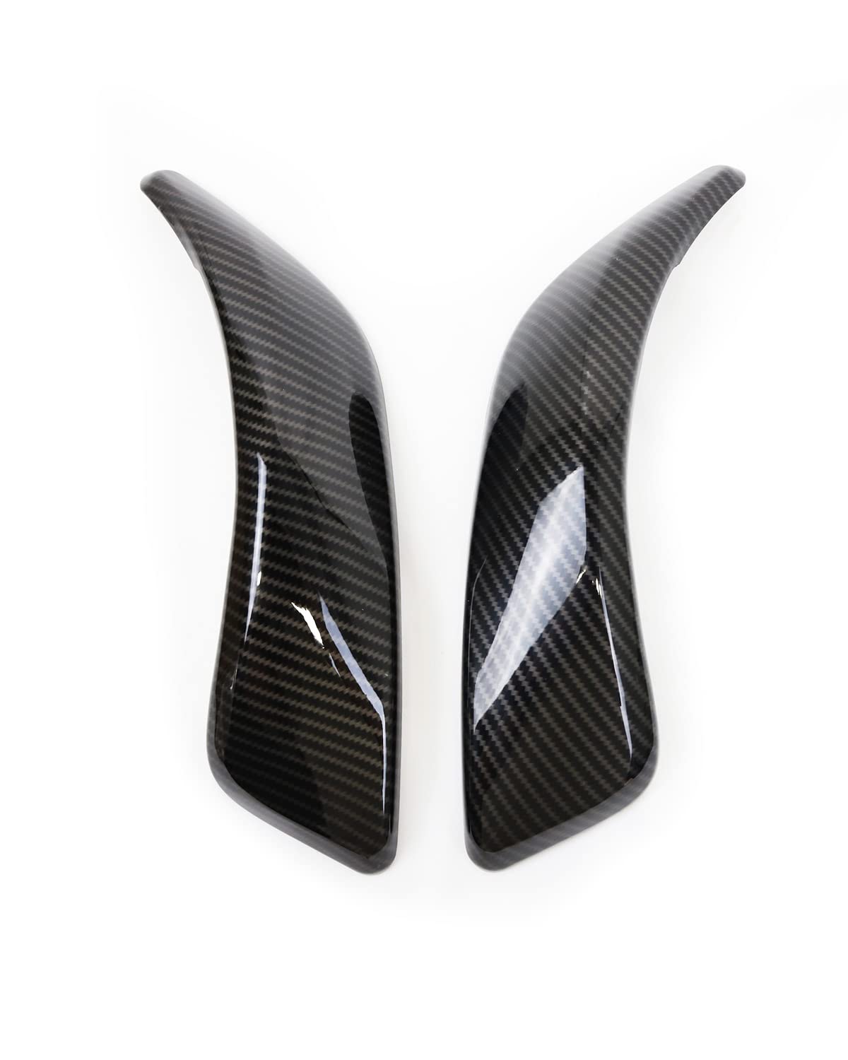 Copri Maniglie per Porte Interne per Auto per BMW F20 F21 F22 F23, Adesivo per Rivestimento della Maniglia del bracciolo della Porta Interna in Fibra di Carbonio per BMW Serie 1 2