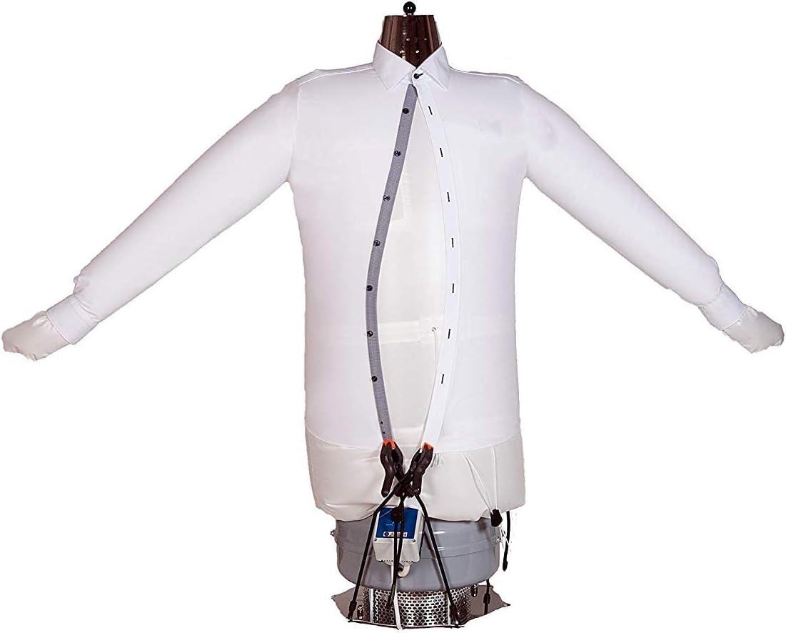 Tubie eco - Modèle de table - Repassage de chemises - Mannequin de repassage - Repassage de chemisiers - Machine à repasser (sac gonflant, taille 6XL)