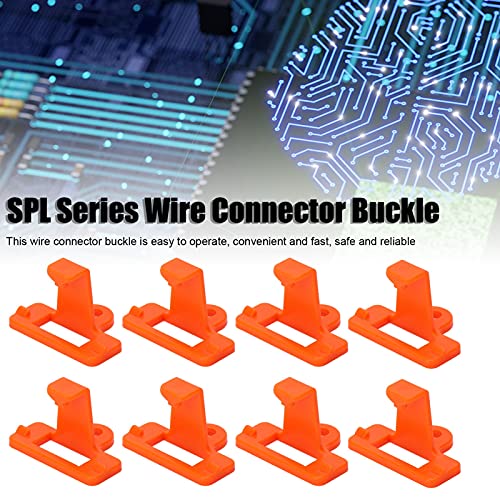 50Pcs Spl Series Wire Connector Cable Clamp Fixing Bracket Cable Lead Buckle Fixing Bracket Electrical Accessories Terminal Pct-42 Quick Disconnect Wire Splicing Connector #TOP3