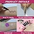 Black Bule Eyeshadow Stick, Cream Smooth Shimmer Eyeshadow Pencil, Hypoallergenic Waterproof Long Lasting Highlighter Stick, Glitter Primer Palette