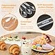Plastikbesteck, 200 Stück PlastikLöffel, Party Besteck, Premium Plastikbesteck, Mehrweg robust plastik PlastikLöffel für Familie Partys Geburtstagsfeiern Hochzeiten 17 x 3 cm Transparent