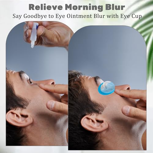 image for Ptwola 2pcs Eye Wash Cup Eye Wash Cleaner Kit Silicone Eyes Cleaning C