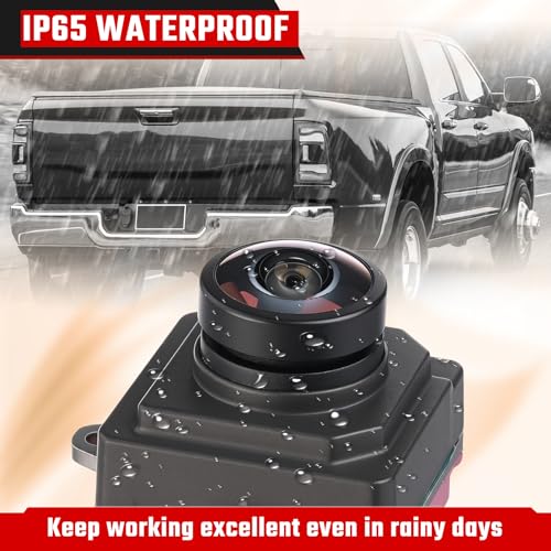 Image of 04672735AB Backup Camera Rear View Camera,Fit for Dodge Ram 2500 3500 6.4 /6.7L 2019-2023 Parking Park Assist Camera Replaces #04672735AD