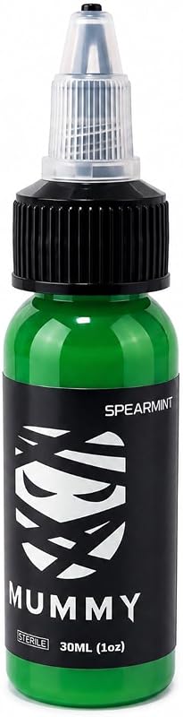 Tinta para tatuagem mummy Spearmint, 30 mL