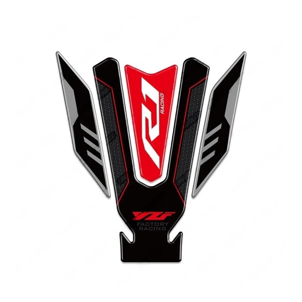 Motorcycle Fuel Tank Pad Stickers Tank Protector Decals for Ya&maha YZF R1 R1M YZFR1 2015-2023 Tanks Pad Protector