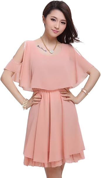 Amazon Lecpra レクプラ 肩開き シフォン ドレス ワンピース レディース 白 黒 桃 赤 水色 S M L Xl Xxl 3xl 結婚式 イブニングドレス 通販 Amazon Lecpra レクプラ 肩開き シフォン ドレス ワンピース レディース 白 黒 桃 赤 水色 S M L Xl Xxl 3xl 結婚式 イブニングドレス 通販