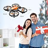 4DRC Mini Drone With 720P HD Camera For Kids, FPV 2.4G WiFi, Upgraded Propeller Guard, 3D Flip, Combat Mode, Induction Of Gravity, Altitude Hold, Headless Mode, One Key Take-Off/Landing, Toy Gift - Image 9