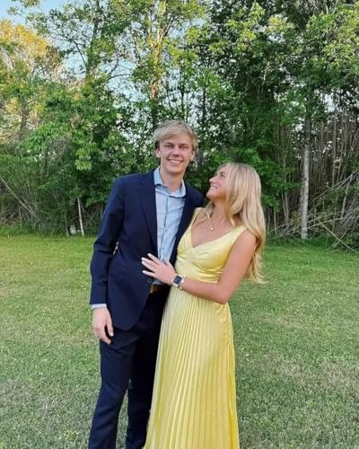 Satin Bridesmaid Dresses for Women Pleated Maxi Formal Evening Party Gown4