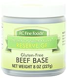 RC Fine Foods Hearty Foundations Reserve Gluten Free Soup Base, Beef, 8 Ounce