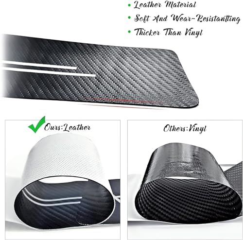 Image of Car Door Sill Protector Stickers Compatible for Fronx, Vitara, Brezza, Swift, Baleno, Ertiga, WagonR, Alto, Dzire, XL6, S-Presso, Celerio, Eeco, Ciaz, Ignis, Invicto, SX4, Ritz, Victoris