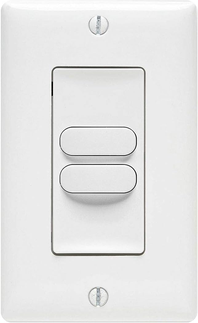 Hubbell DSM30W2 Low Voltage Wall Switch with Push Button