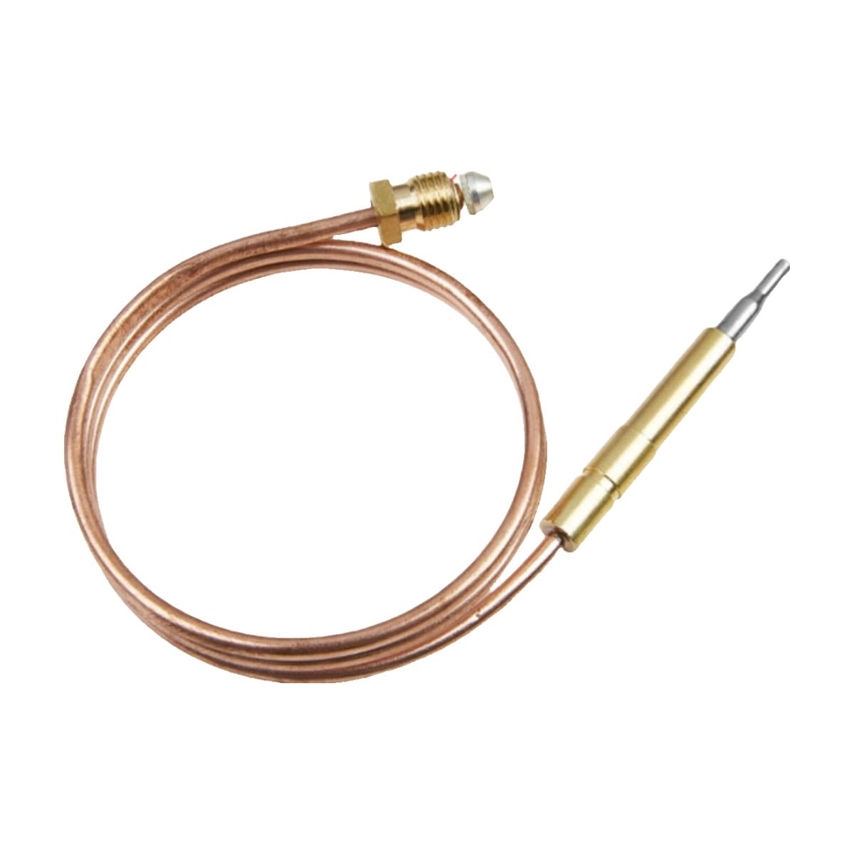 Thermocouple M9*1 anti-extinction de flamme avec tube cuivre 60cm pour sécurité valve de pot