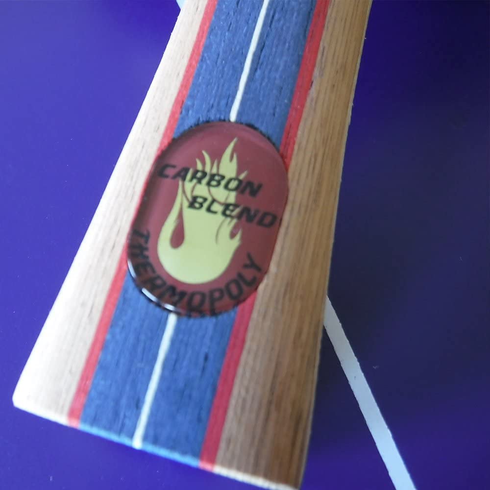 Custom Gambler Professional Table Tennis Paddle with ThermoPoly (TP) Carbon Blade and Wraith