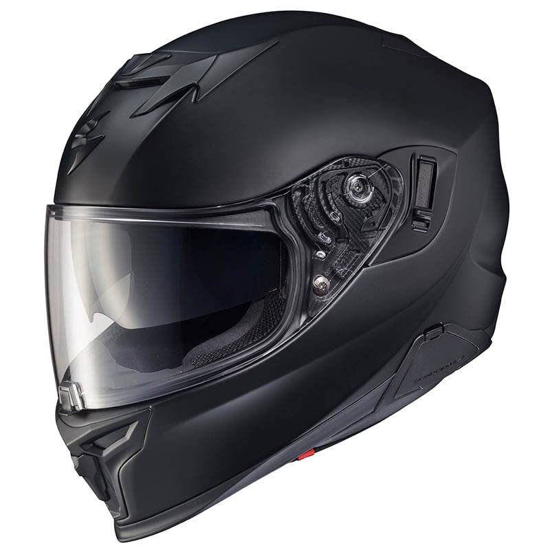 Scorpion Exo 520 EVO Air Negro Mate | Casco de Moto Integral con Visor Solar + Pinlock Antivaho |...