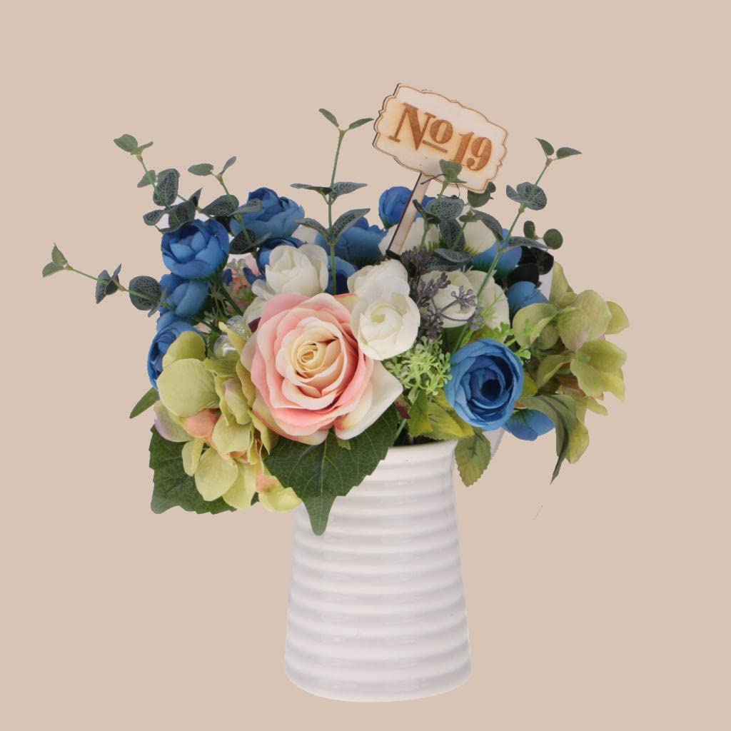 MILAAN 10pcs /Set Wooden Table Number on Sticks Rustic Wedding Party Decor No 11-20 (58004783TRD)-picture-19