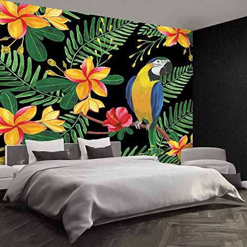 Papier Peint Fleurs ara Tulup : Rénovation Murale Facile et Moderne - 4