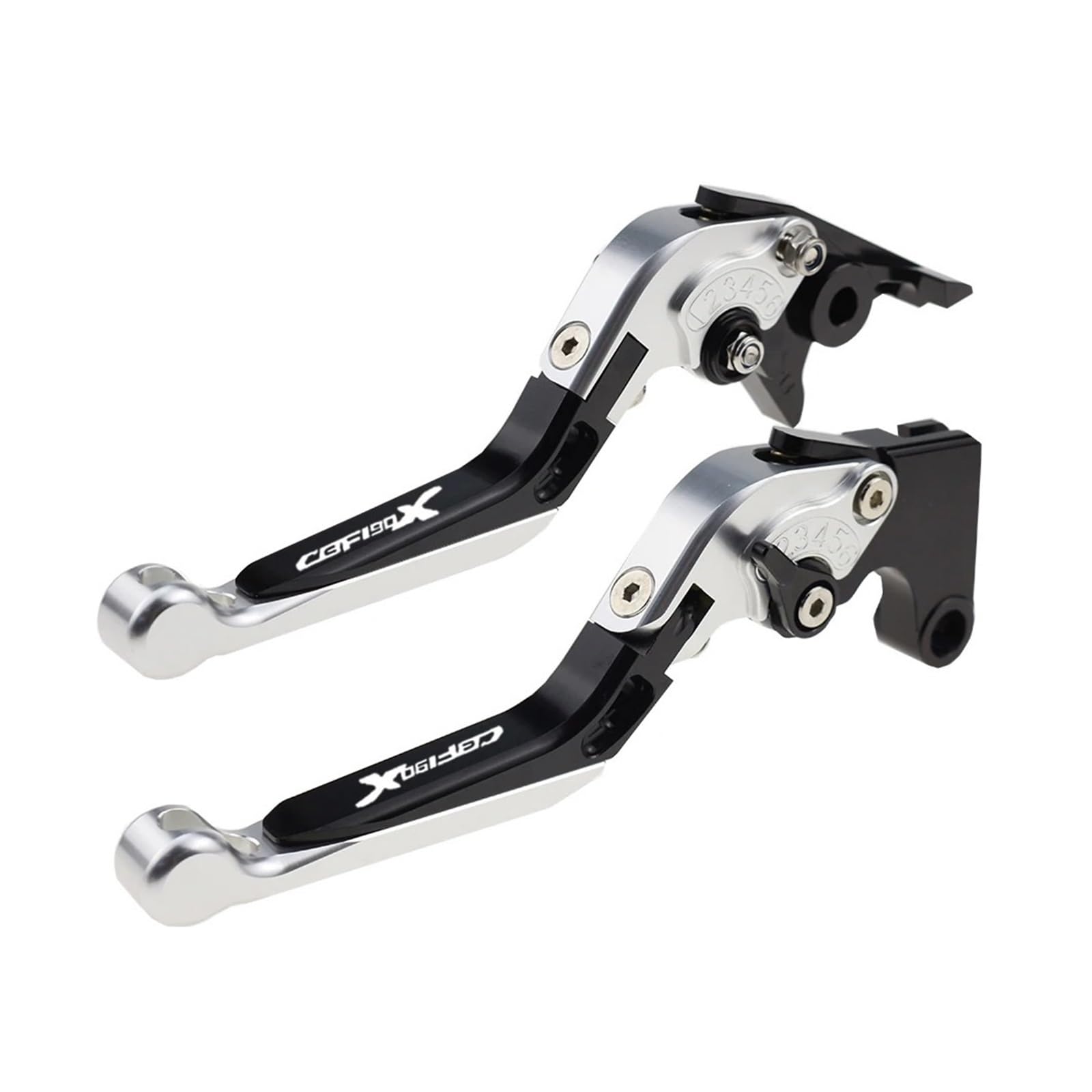 Yxbswbjd 13 Aluminum Alloy Folding Brake Lever For Cbf190x Motorcycle Folding Extendable Brake Clutch Levers