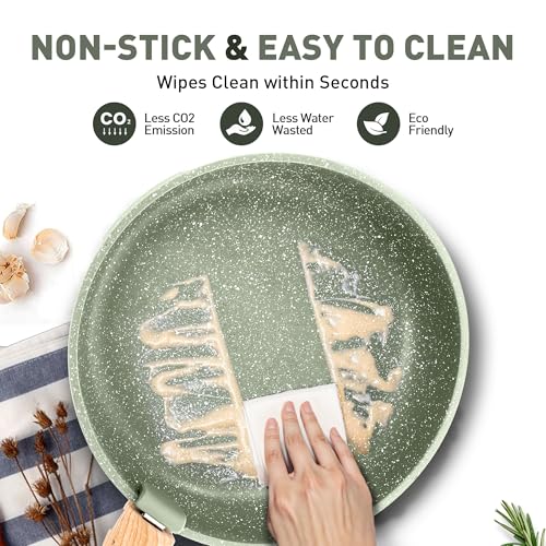 MAISON ARTS Camping Pots and Pans Set Non Stick with Removable Handle - image 7