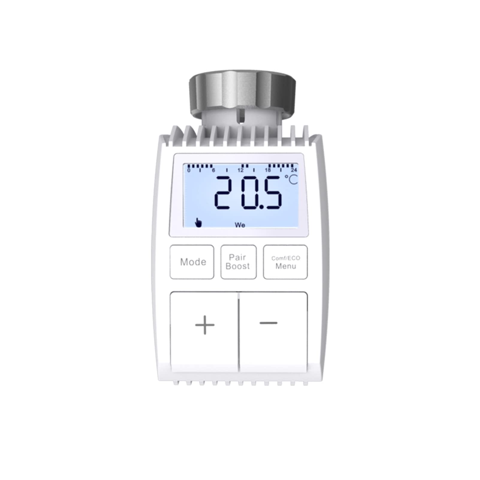 Domary Thermostat Intelligent avec Affichage LED, Télécommande avec Application Vocale, Compatible la Maison, Contrôleur de Température de Chauffage Domestique Programmable