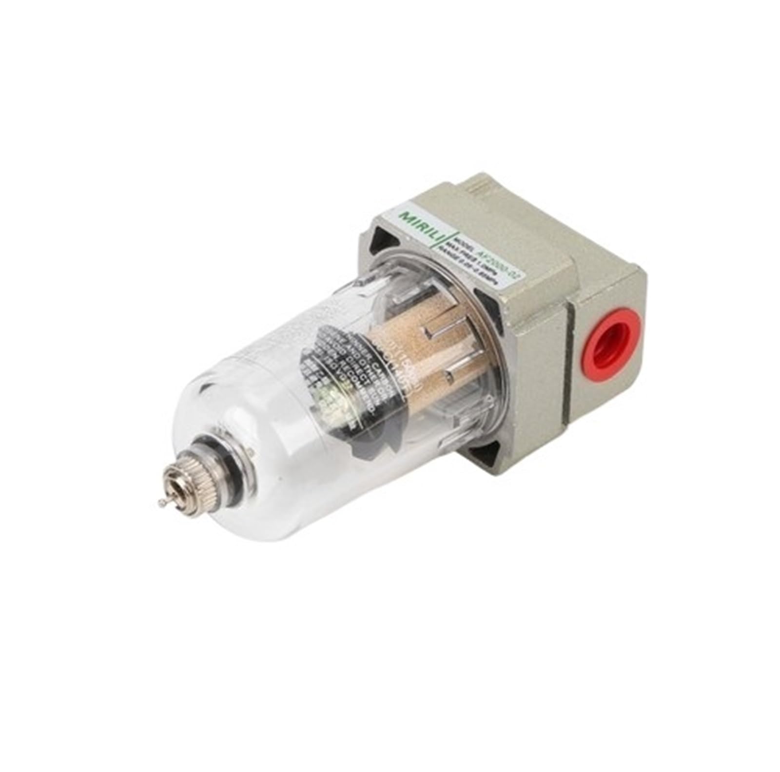 Separatore pneumatico olio-acqua AF2000-02 Filtro dell'aria Filtro del vuoto AF3000-03 filtro de cobre 1/4 Compresor de aire