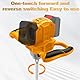 Akku Farbmörtelrührer Kompatibel mit Dewalt 20V Batterie, Brushless Rührwerk Zementmischer 6-Gang-Getriebe, Industriemischer für Farbe,Gips,Zement,Mörtel (Ohne Akku)