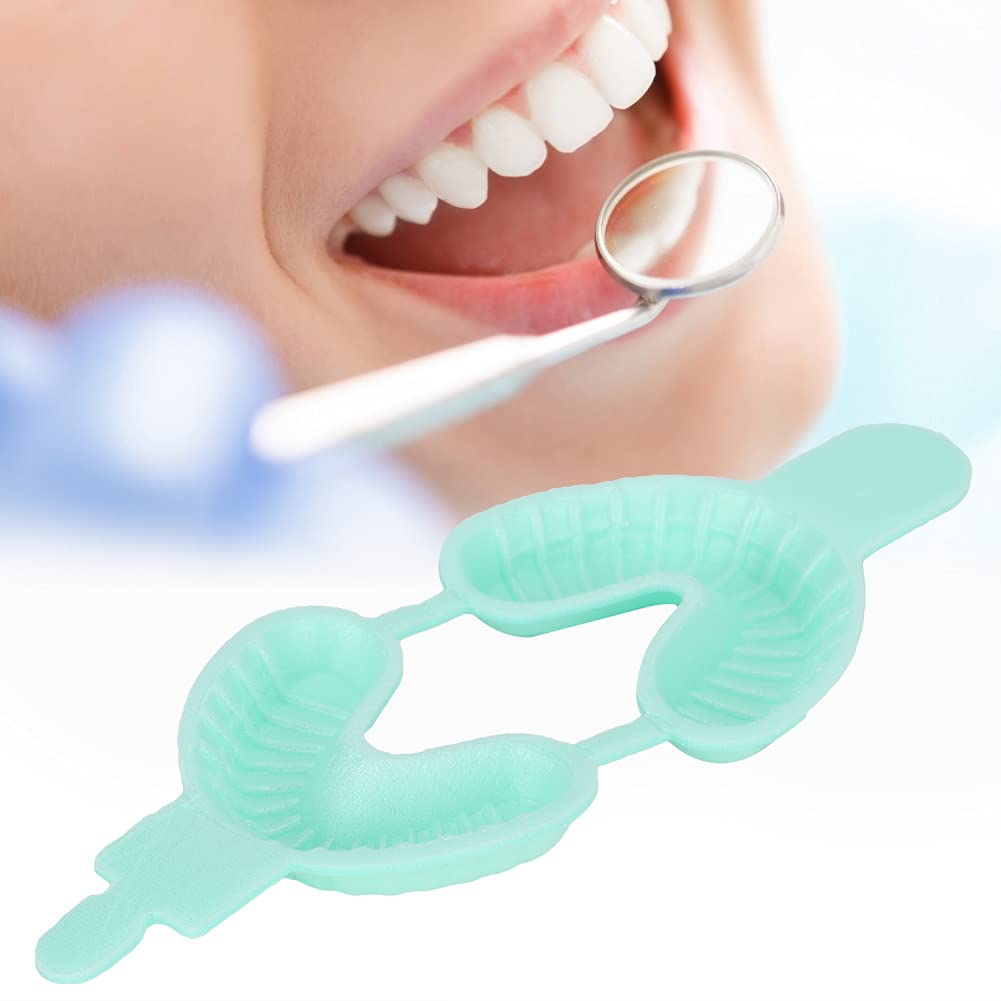 Vassoi dentali monouso al fluoro, doppio strato, kit 50 pezzi (S)