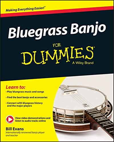 Bluegrass Banjo For Dummies Paperback – April 20, 2015