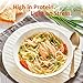 Healspot High Protein Instant Ramen Variety Pack, 6 Pack Non Fried Ramen Broth, 32g Plant Based Protein, Low Fat, Low Carb, Non GMO, Keto Friendly & Plant Based (Golden-Chicken,Smoky-Beef,Classic-Pork）